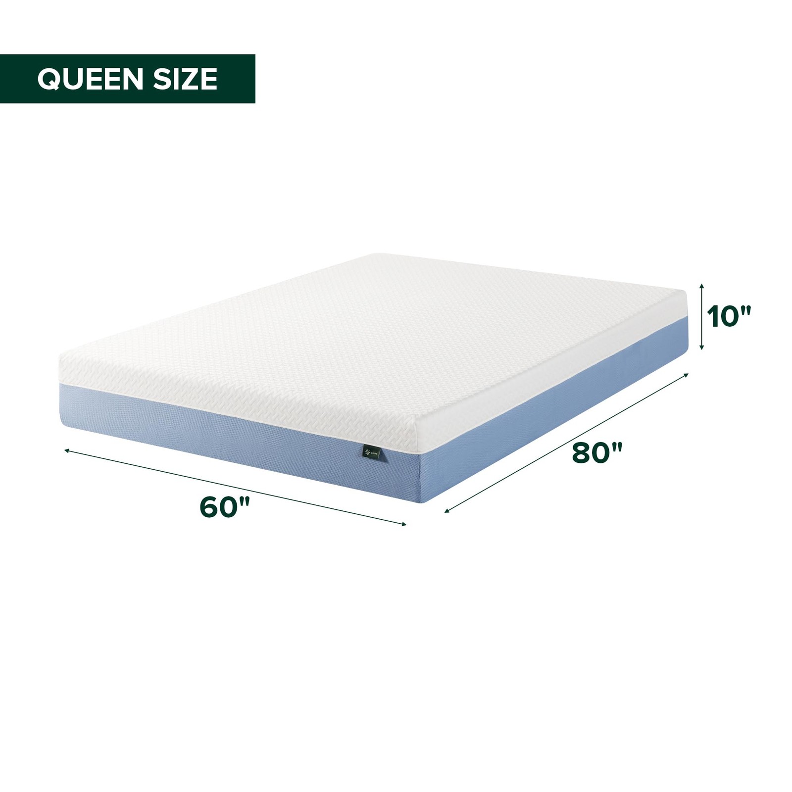 Zinus 10 Inch Queen Cooling Essential Memory Foam Mattress [NewVersion]
