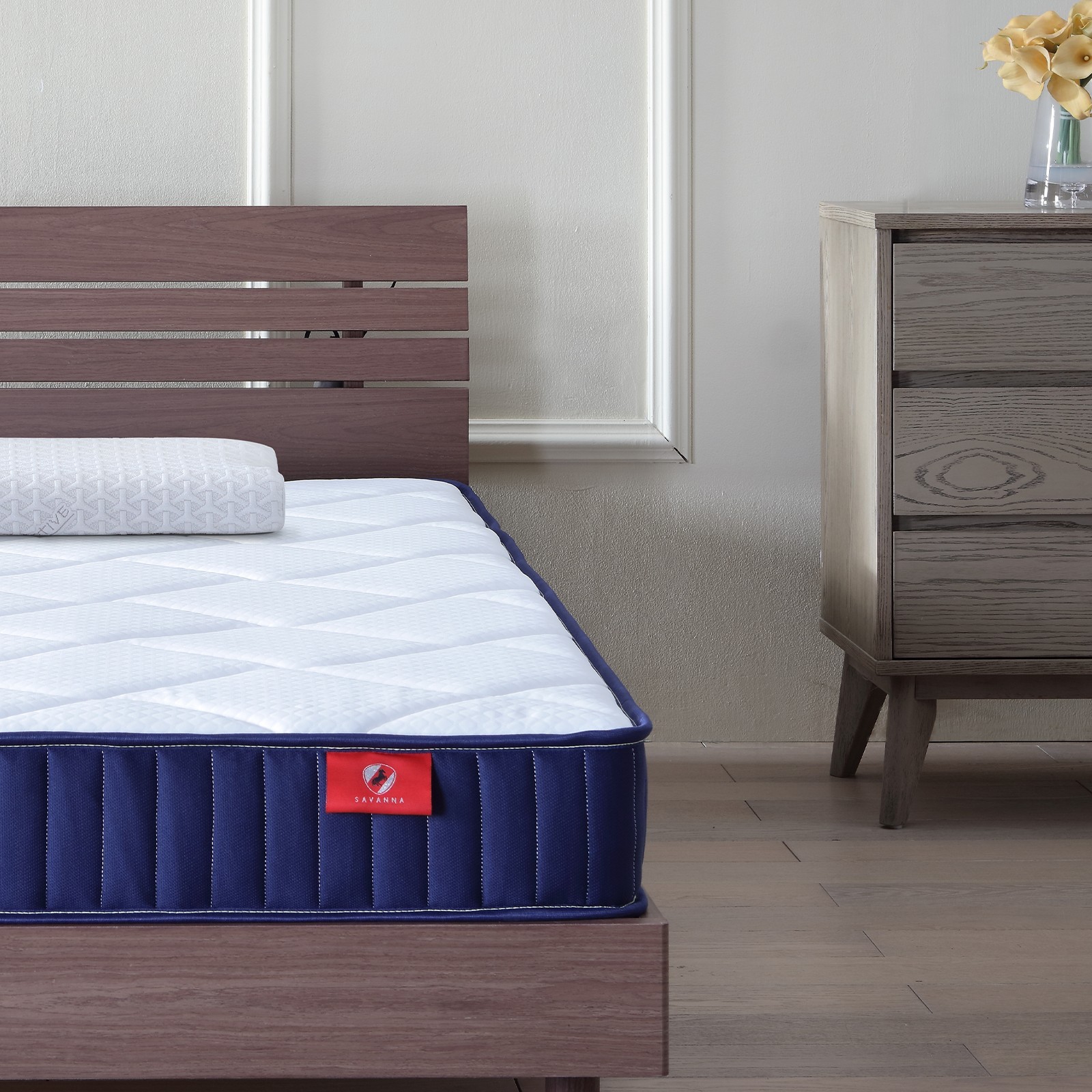6″ Twin Hybrid Mattress – Motion Isolation, Pressure Relief, Medium Soft