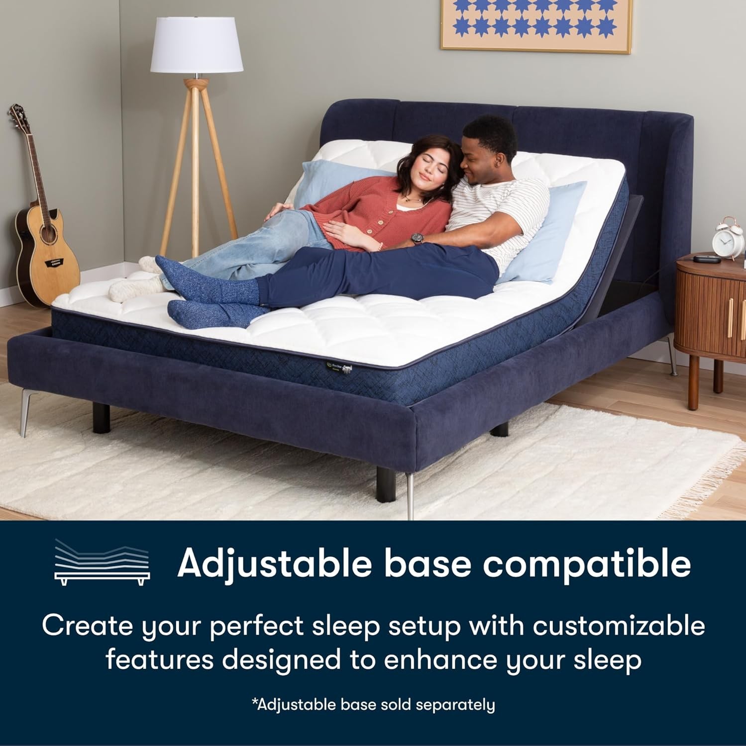 Five Star Mattress Tranquility 8-Inch Medium – Twin – Zoned Lumbar Support