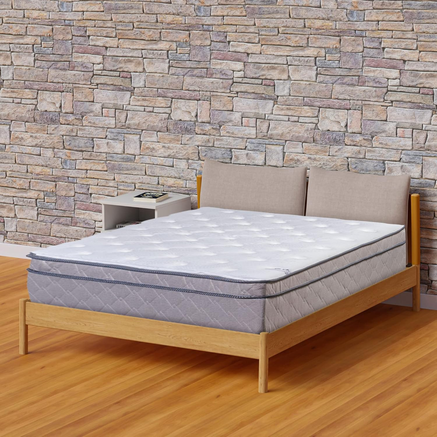 , 12-Inch Ultra Plush Heavier Pocket Coil Spring Hybrid Mattress, Motion Isolati