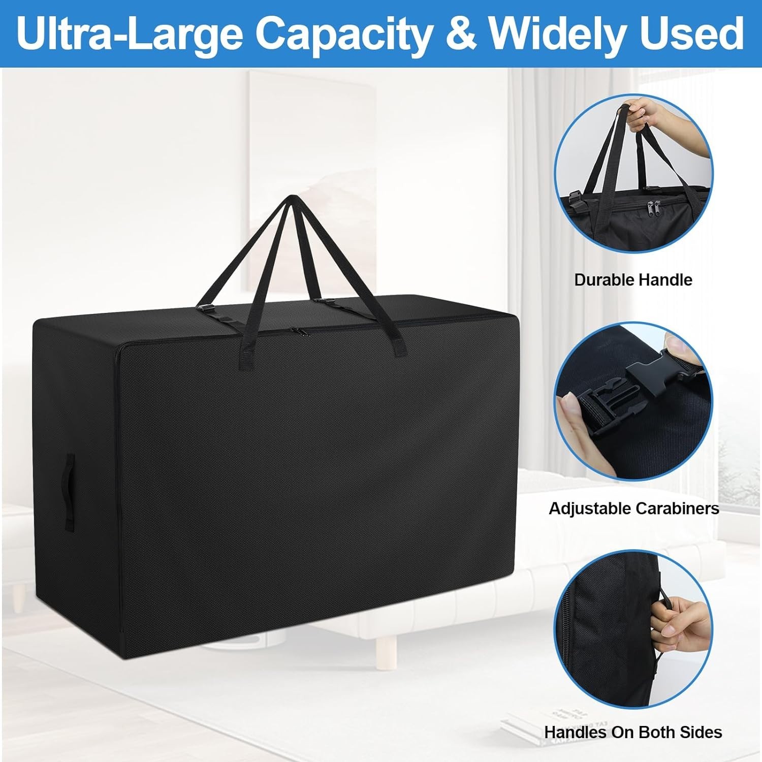 Folding Mattress Bag Protects 6 Full Mattress Travel Storage Water Resistant