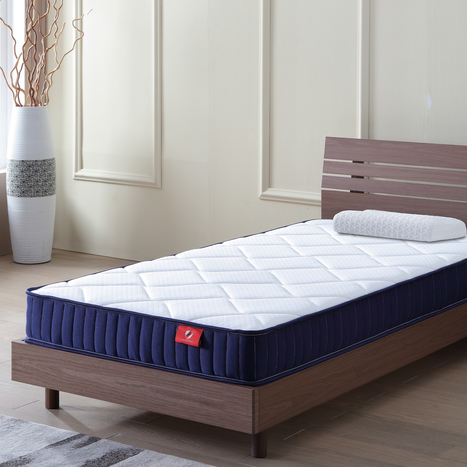 6″ Twin Hybrid Mattress – Motion Isolation, Pressure Relief, Medium Soft