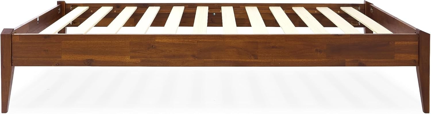 Dinkee 15″ Solid Wood Platform Bed Fre Without Headboard – Japanese