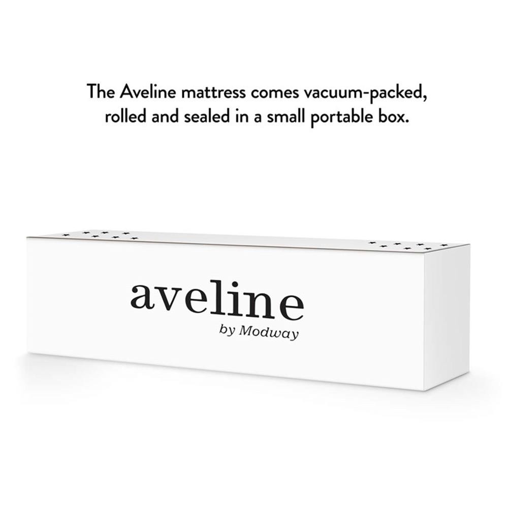 Modway Aveline 16″ Modern Style Memory Foam Full Mattress in White