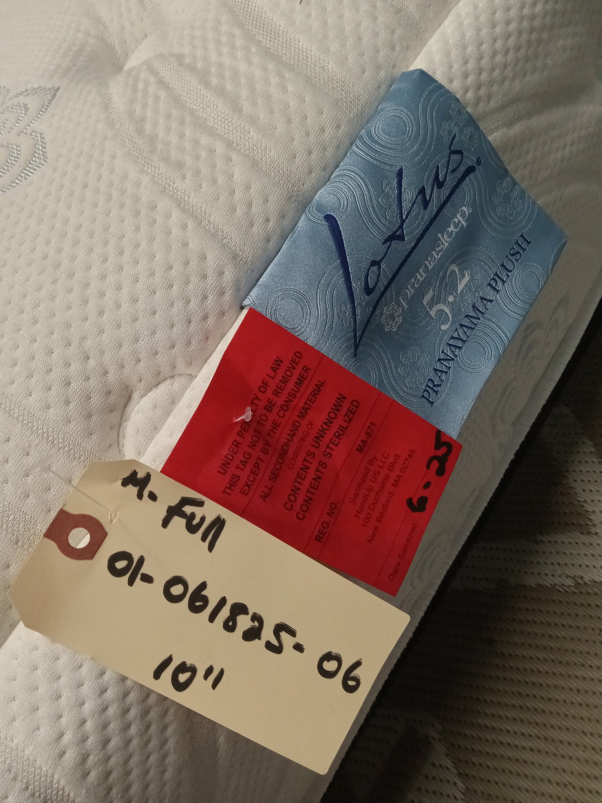 PranaSleep | Lotus | 5.2 Plush | 10» Full Mattress