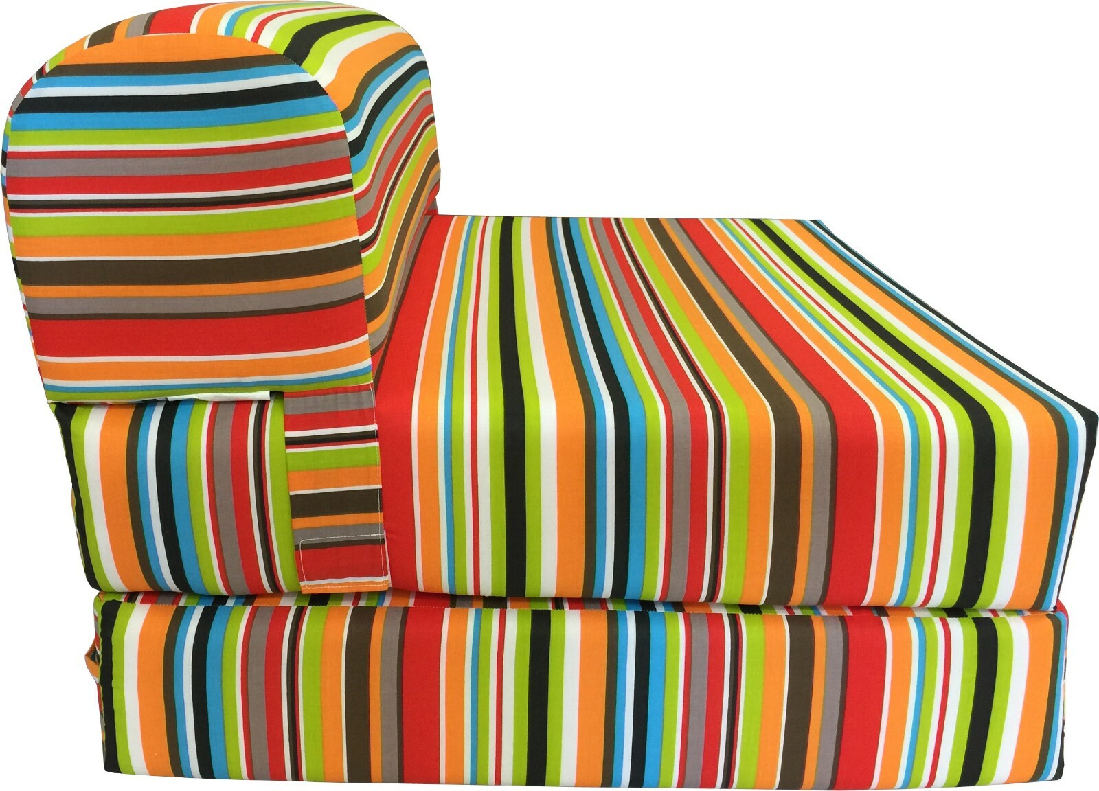 Twin Sleeper Chair Folding Foam Beds, Floor Sofa Mattress 6x32x70 Multi Colors
