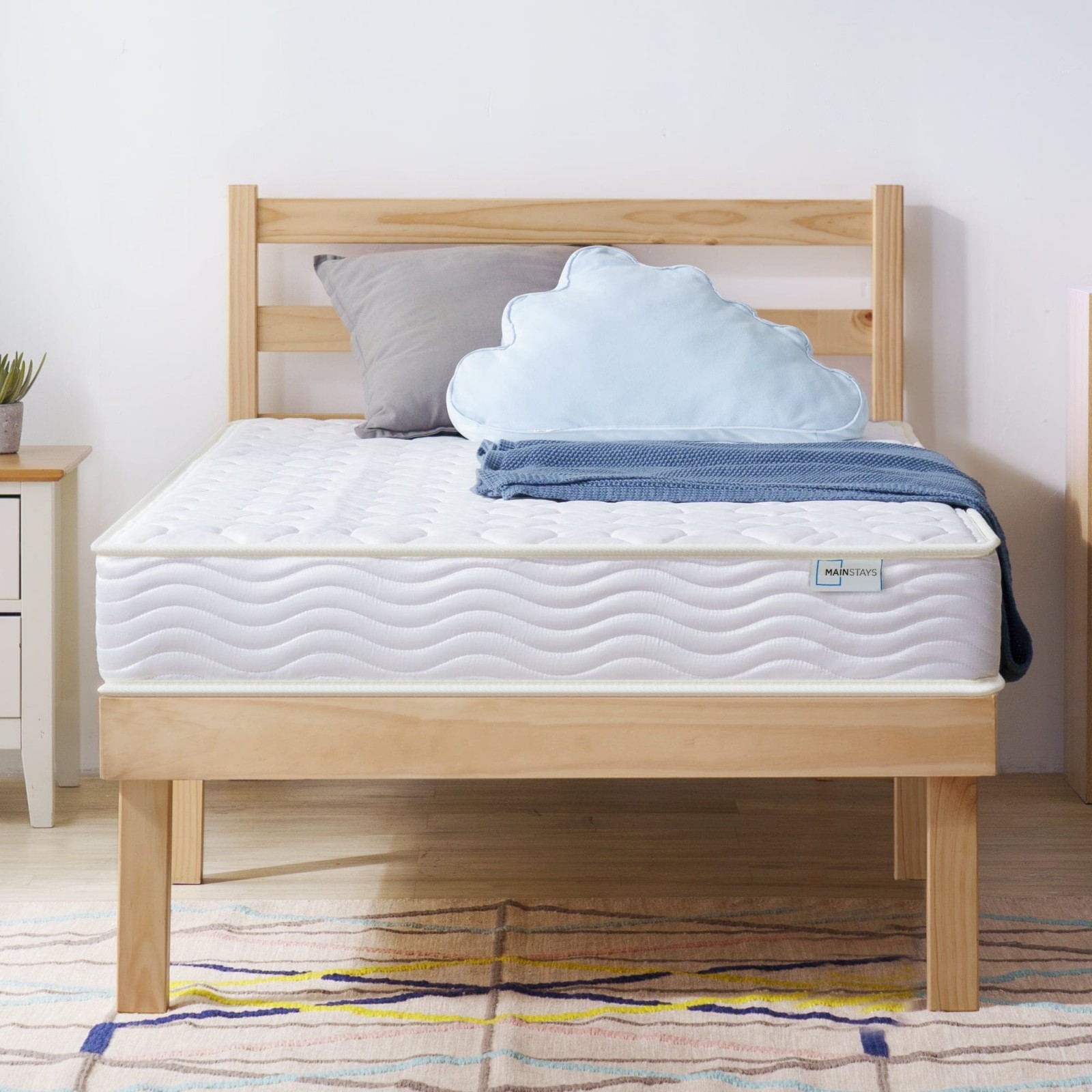 Mainstays 6-Inch Twin Innerspring Mattress with Gel Foam Layer