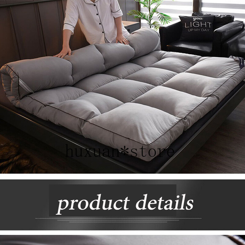 10cm Thick Velvet Mattress Dormitory Soft Foldable Tatami Single Bed Cotton Pad