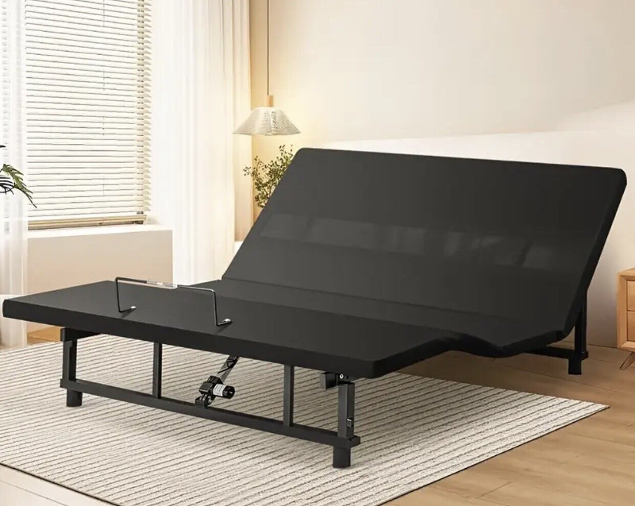 King Adjustable Bed Frame And King Size Mattress Never Used