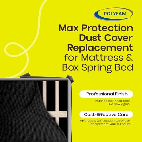 Bed Dust Cover – Bottom Cloth/Replacement Fabric for Underside of Full Queen