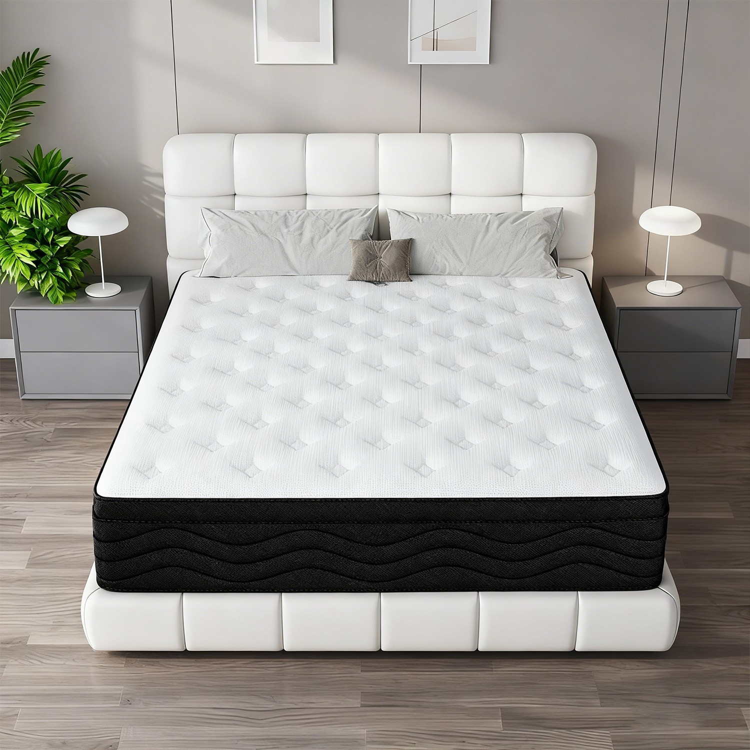 14Inch Twin Gel Memory Foam Mattress,medium hardness, breathable and comfortable