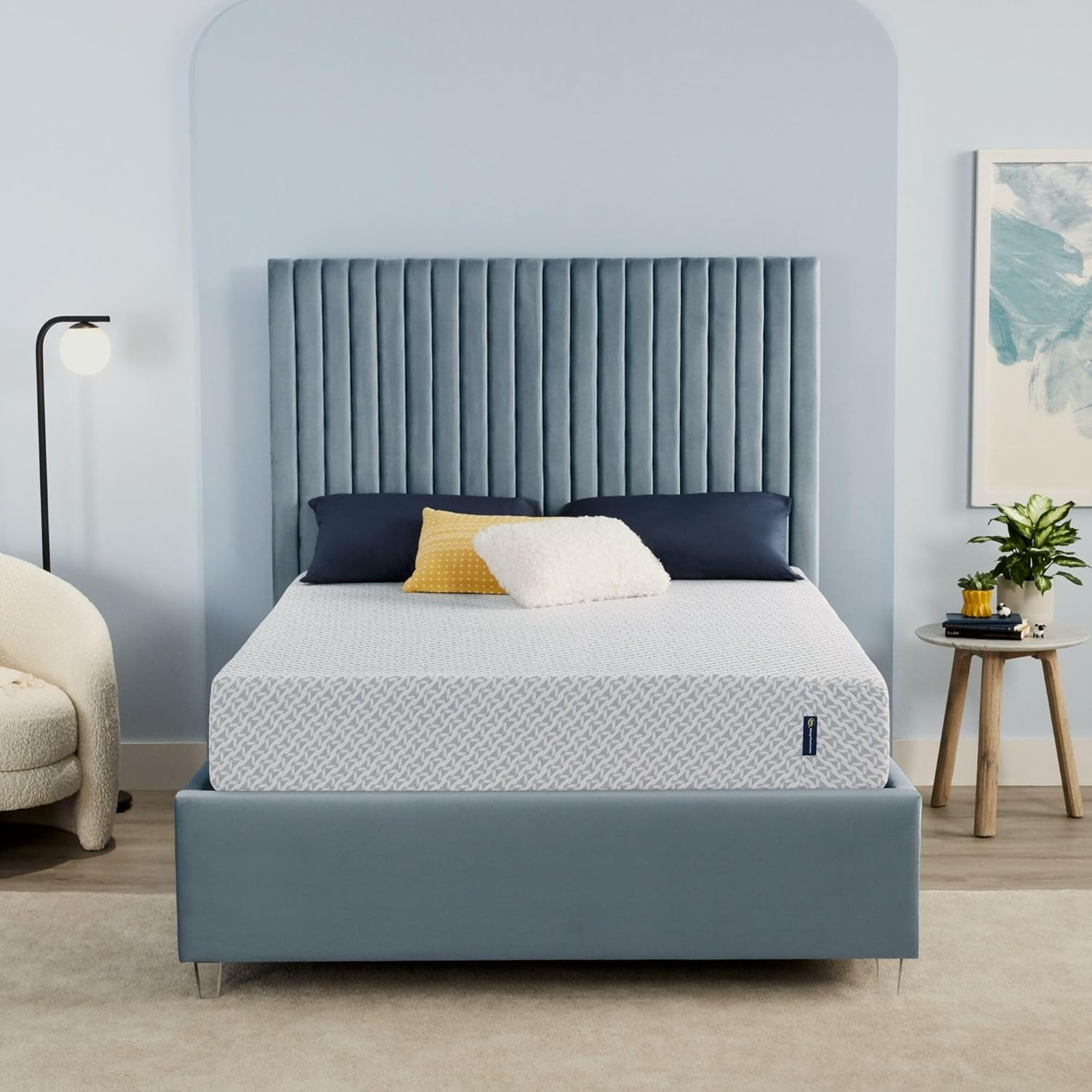 – 10 Inch Cooling Gel Memory Foam Mattress, King Size, Medium, Supportive, Certi