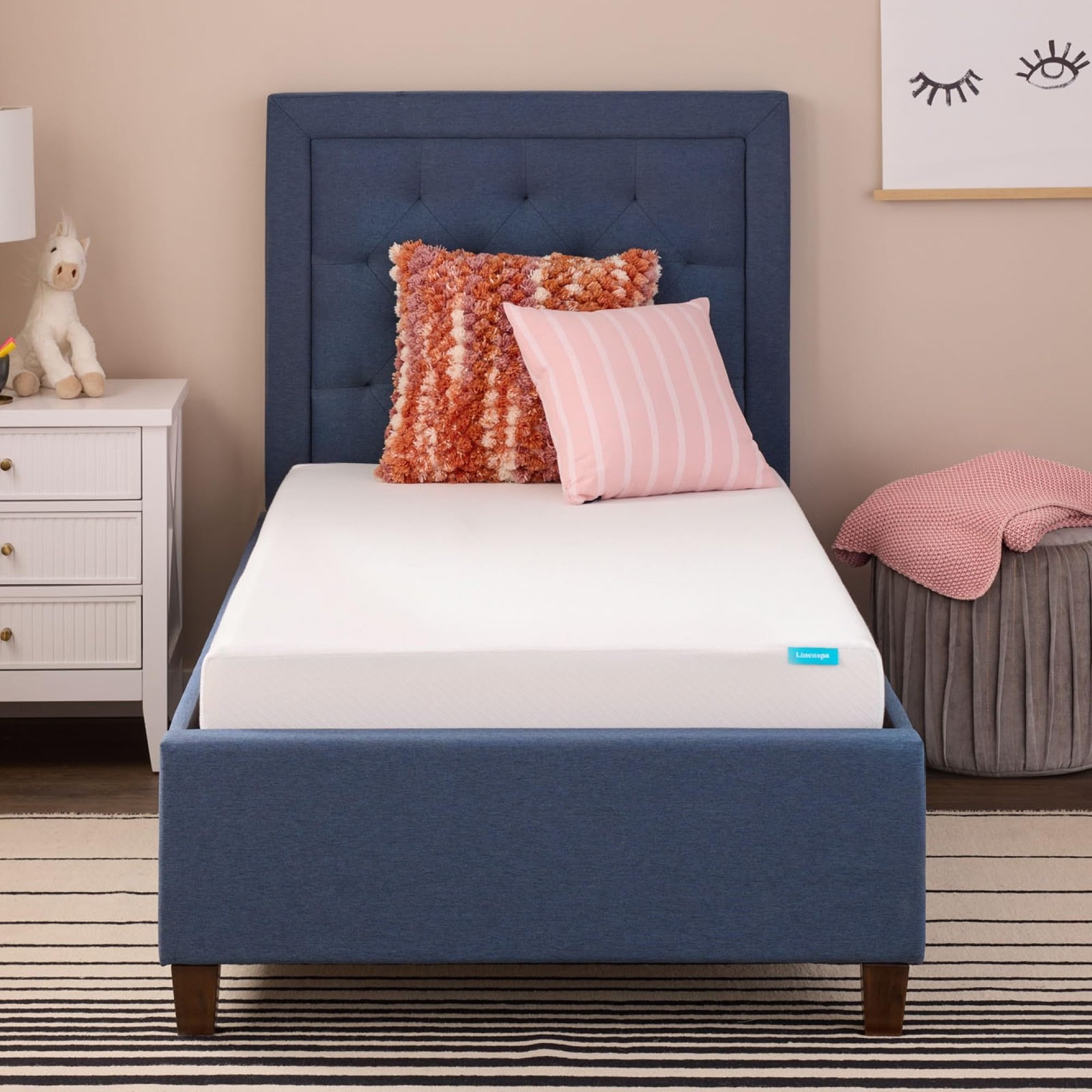 Sleep Cooler and More Comfortable – Linenspa 5 Inch Gel Memory Foam Twin XL