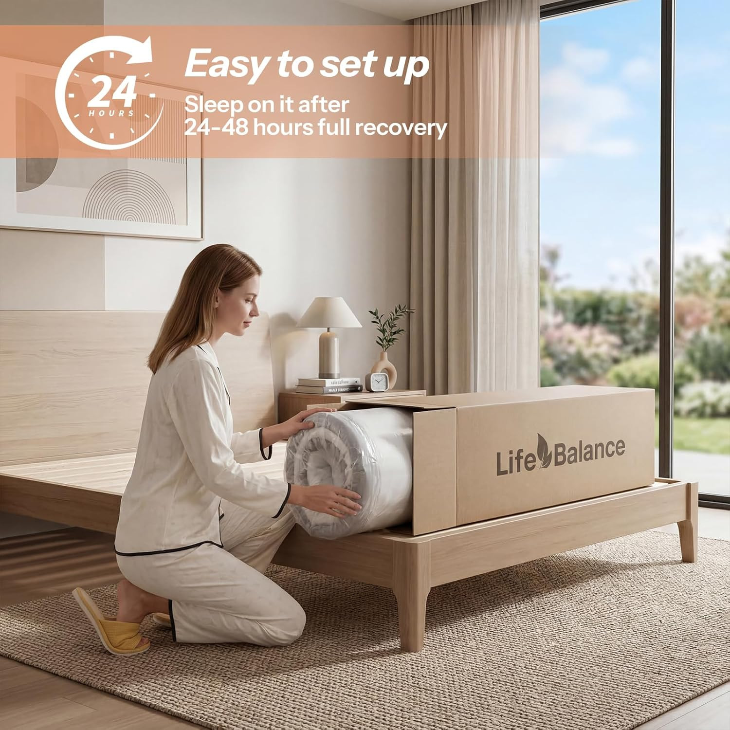 Cooling Gel Memory Foam Twin Mattress – Pressure Relief & Motion Isolation