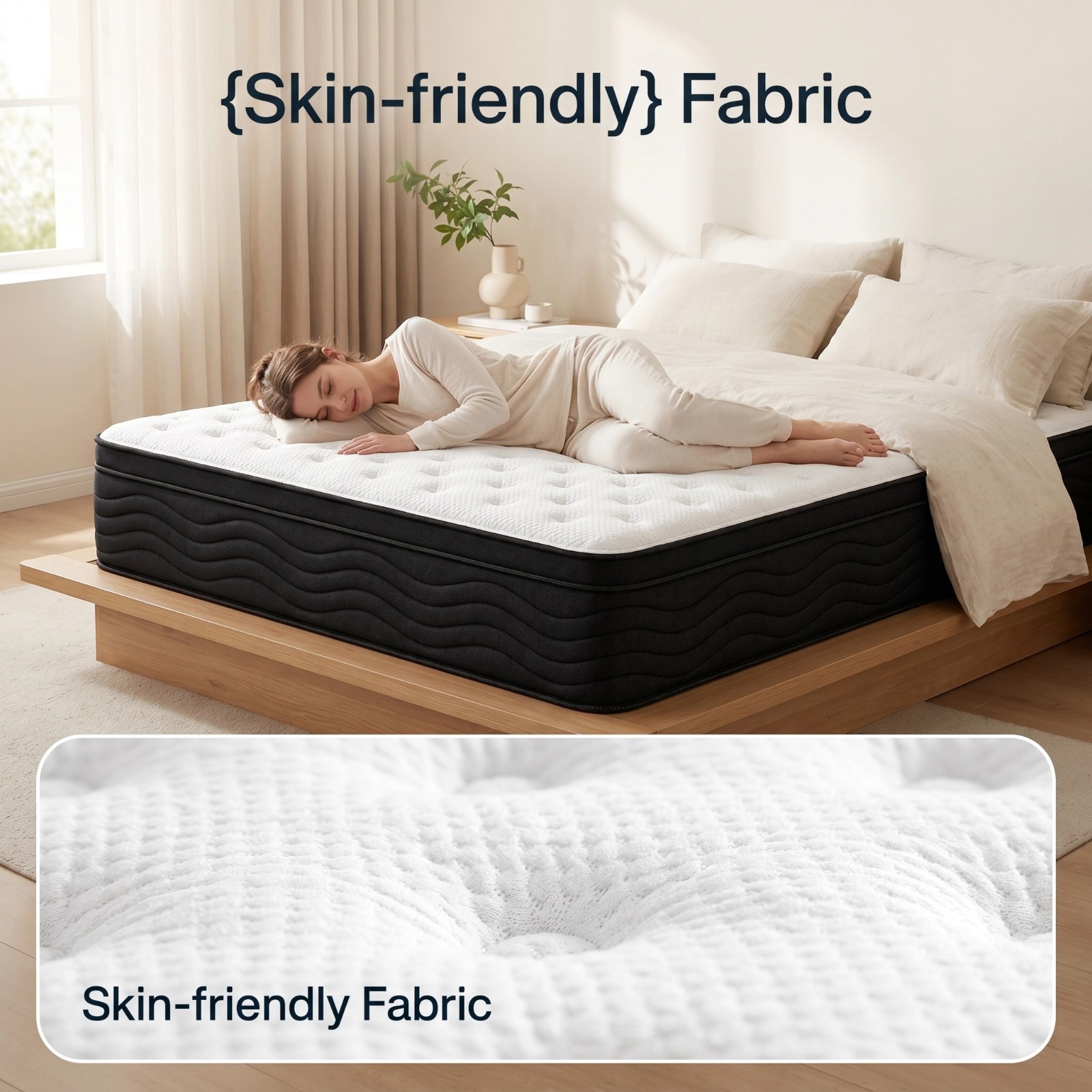 10 Inch Queen Gel Memory Foam Mattress Medium Firm