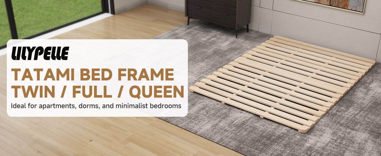 Floor Bed Fre, Foldable Tati Bed Fre, Breathable