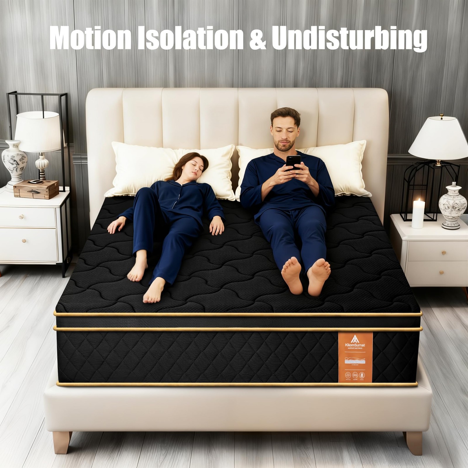 Twin Mattress 10 Inch Twin Size Mattresses in a Memory Foam Hybrid Twin Mattr…