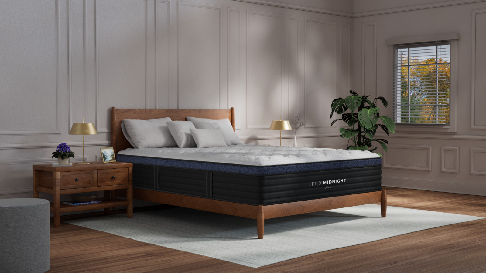 BRAND NEW Helix Midnight Luxe Mattress – GlacioTex Cooling Cover