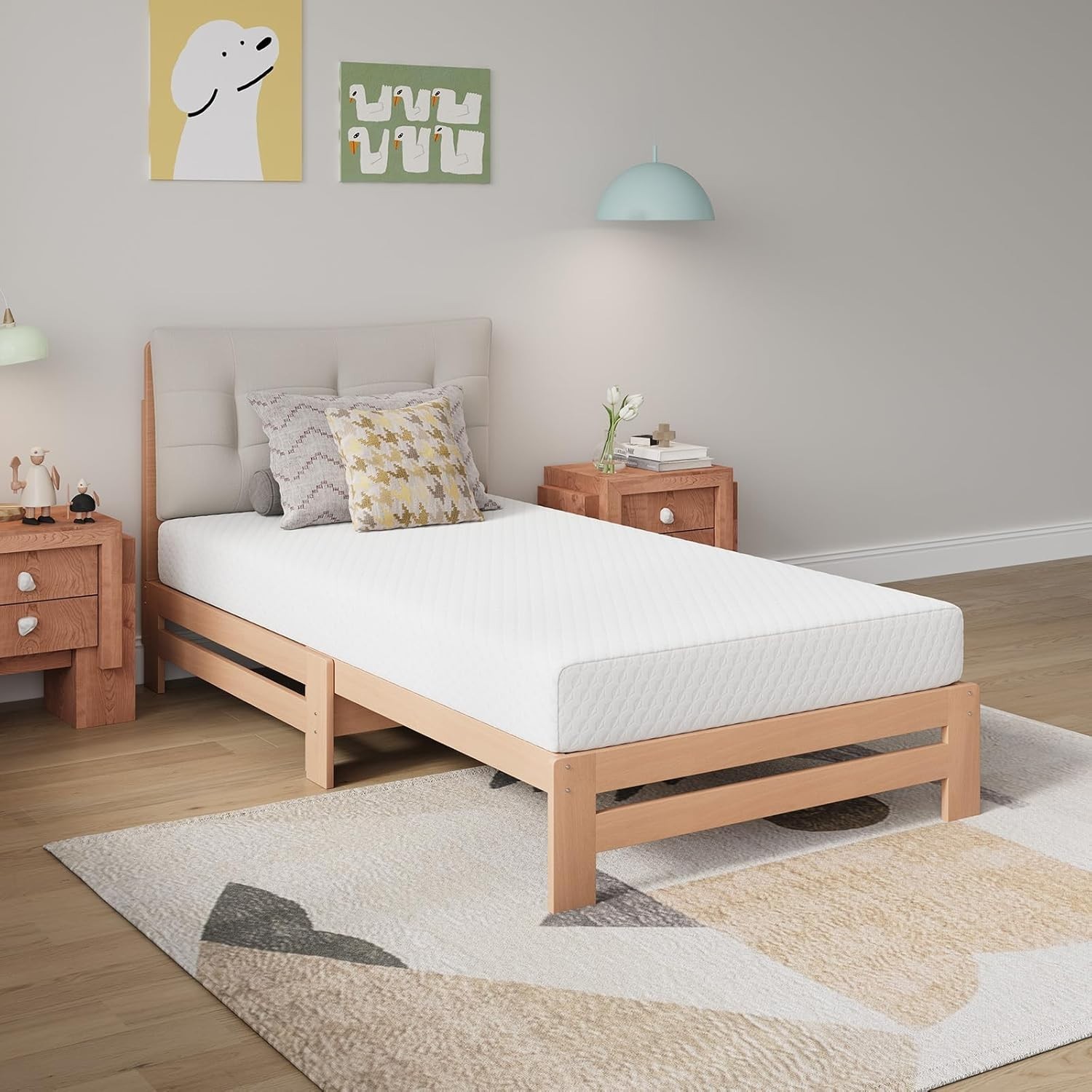 Twin 8-Inch Memory Foam Mattress – CertiPUR Certified for Cool, Comforting Sleep