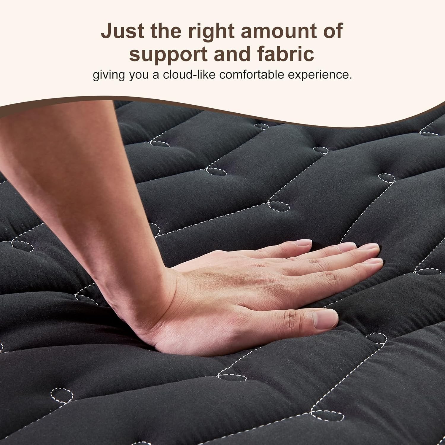 Premium Foam 3.2″ Thick Japanese Futon Floor Mattress Twin Size 39″x80″ 100%