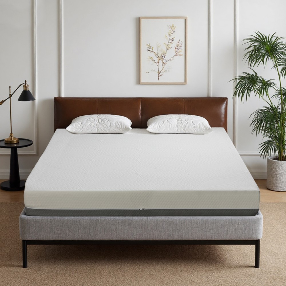 10-Inch King Gel Memory Foam Mattress, 7-Zone Support & Cooling Cover