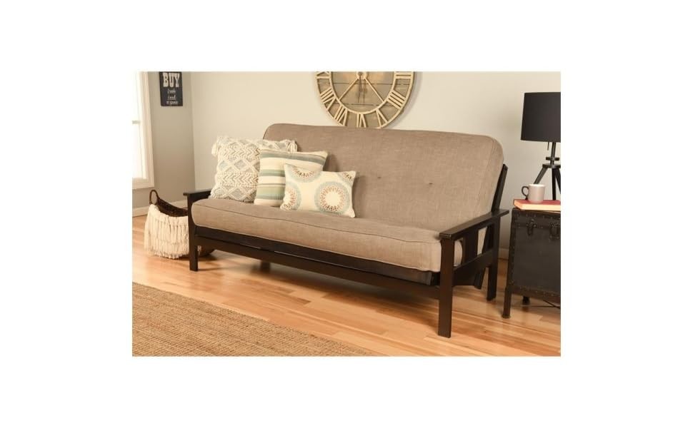 7″ Full Size Futon Mattr Replacement, Linen Sleeper Sofa