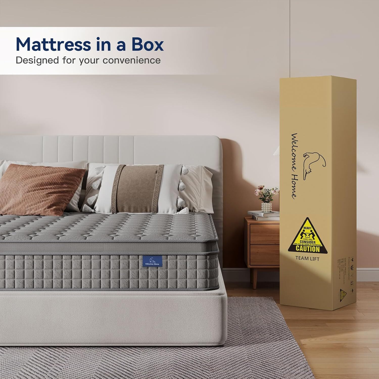 10 Inch Multilayer Hybrid Queen Mattress Multiple Styles Available Ergonomic