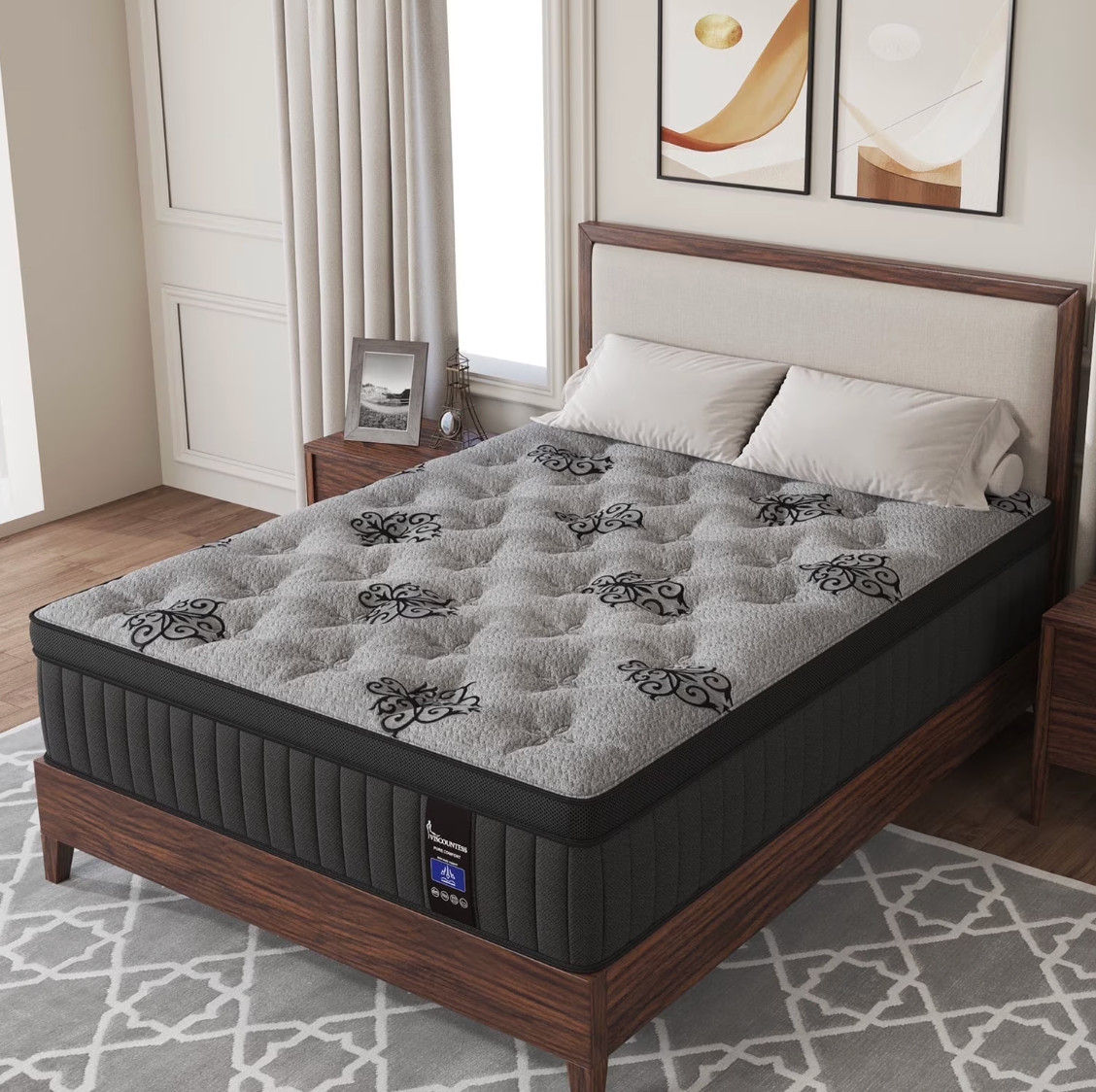 14″ Colchones FULL Size 14 Pulgadas Espuma Gel Memory Foam Mattress Medium Firm