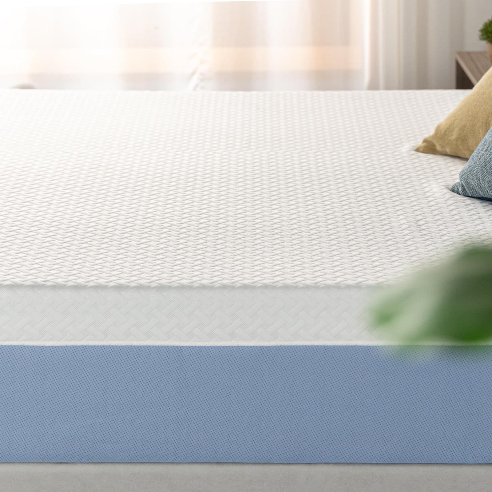 Zinus 10 Inch Queen Cooling Essential Memory Foam Mattress [NewVersion]