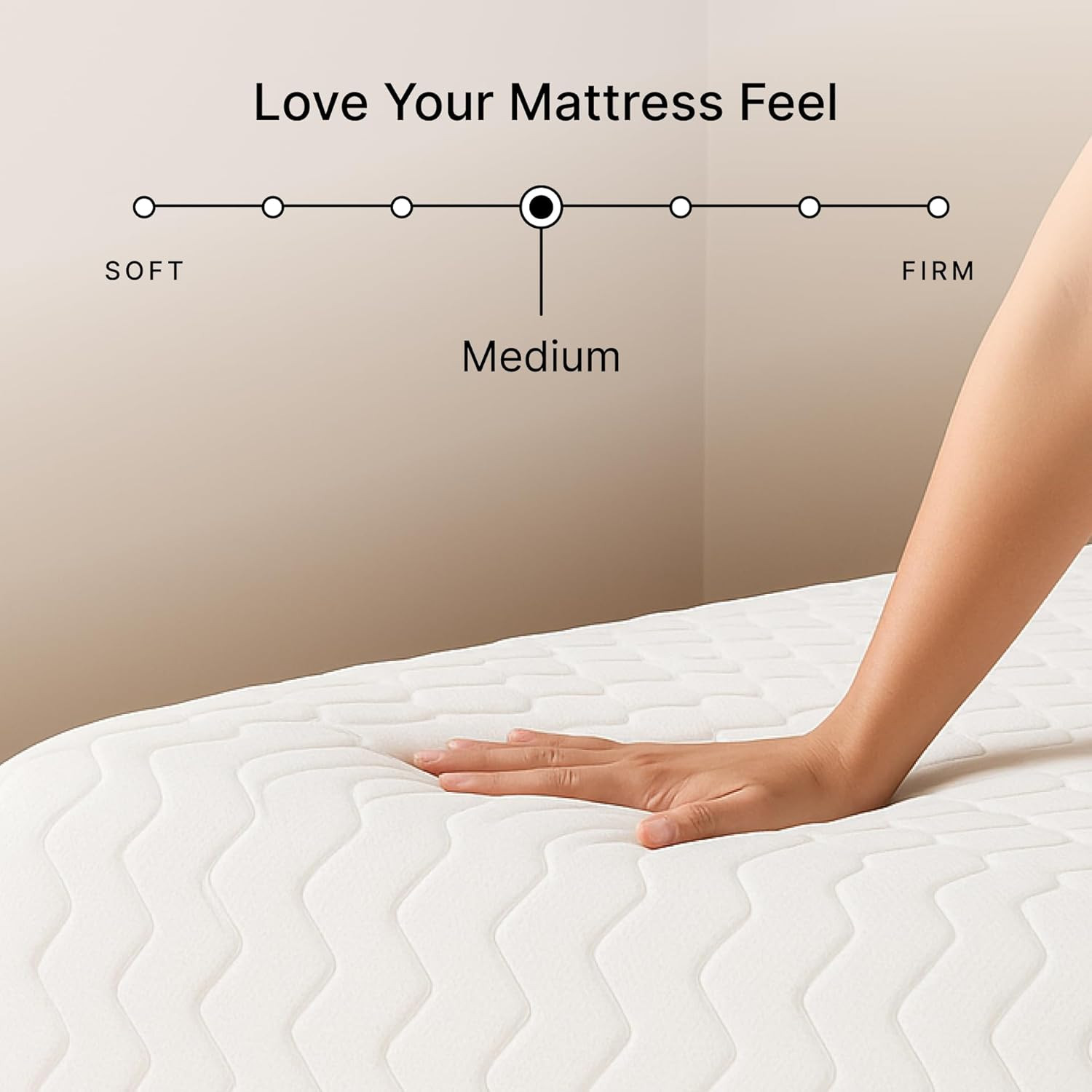 Signature Design by Ashley Chime Memory Foam 12″ Full Mattress with Thick Memory
