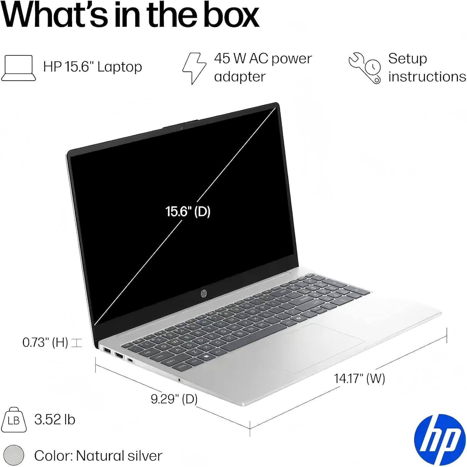 15.6″ FHD Touchscreen Laptop, 10-Core Intel I5-1334U(Beat I7-1255U up to 4.6Ghz)