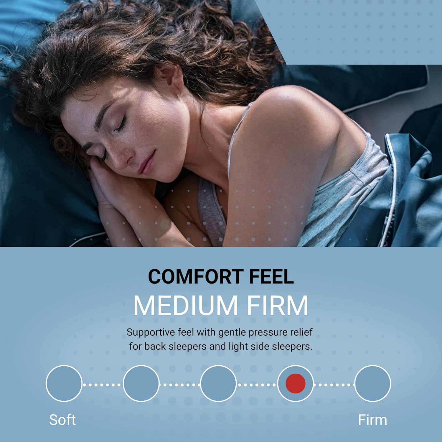 11″ Essential Memory Foam Mattress – Medium-Firm, Cooling Comfort & Support