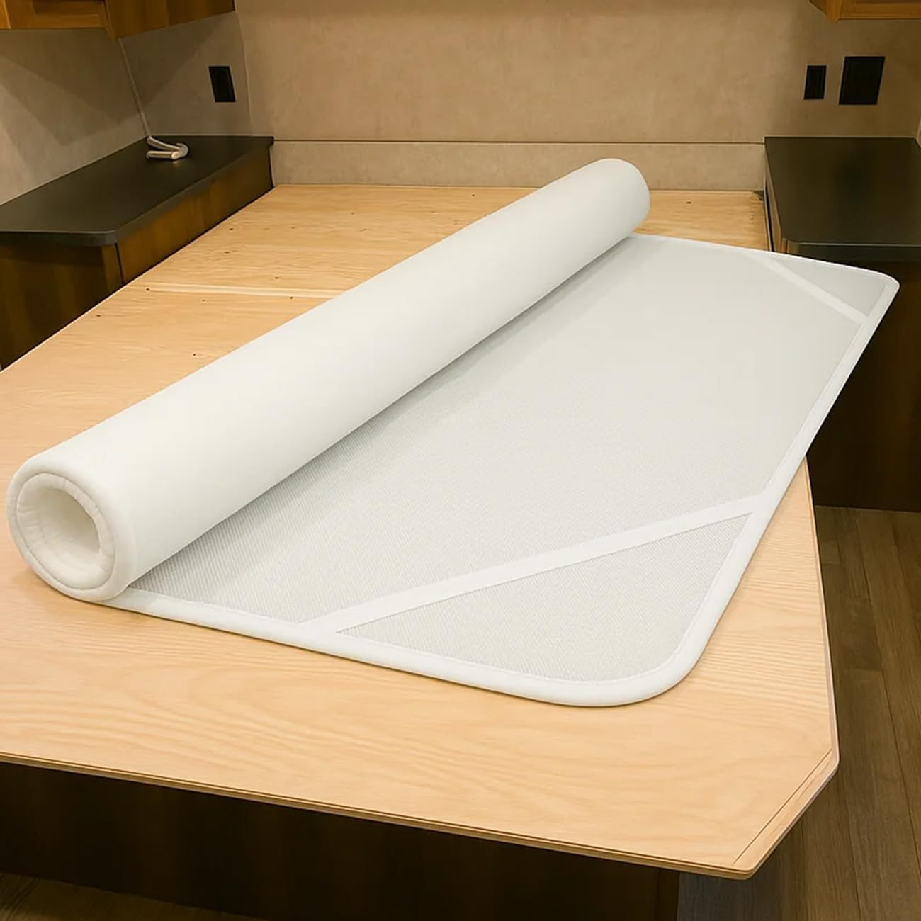 RV Breathable Mattress Pad- Promotes Airflow and Prevents Moisture Build-Up- Ven