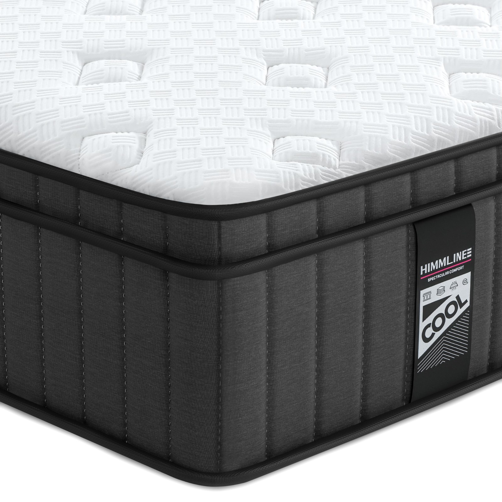 Queen Mattress, 12 Inch Queen Size Mattress Hybrid Matterss in a with Memory …