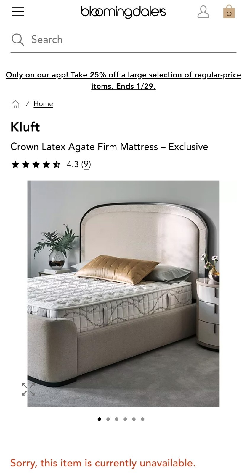 Crown Latex Agate Firm Mattress QUEEN SIZE