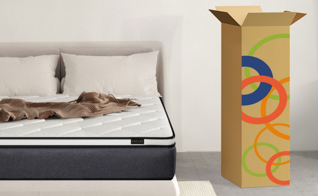 14″ 12″ Mattress in a Box Memory Foam Hybrid Spring Twin Full Queen King Size