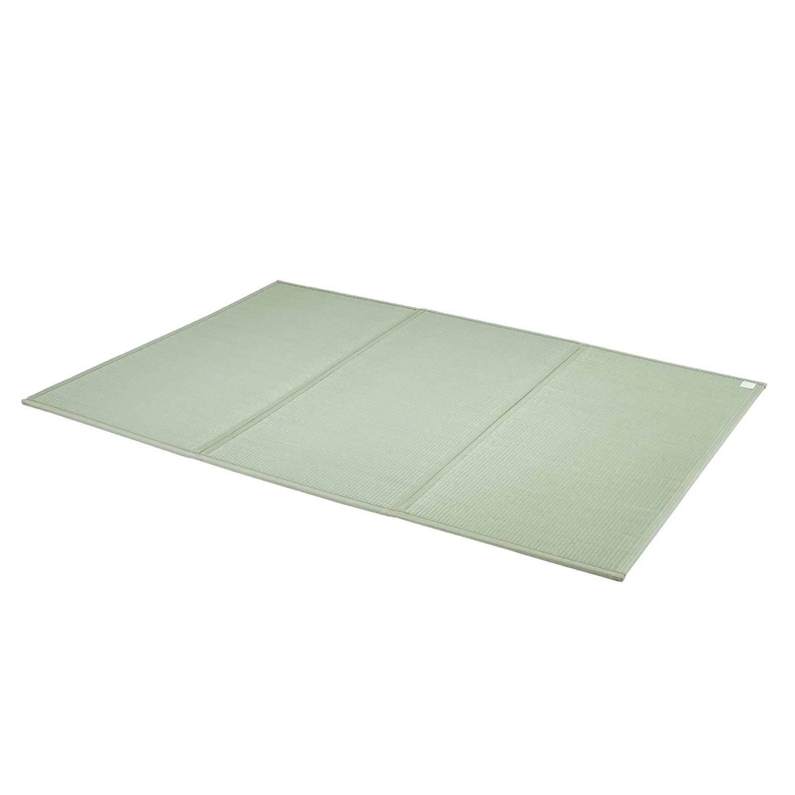 Queen Foldable Tatami Mat Natural Rush Grass Anti-Slip Aroma 3-Layer