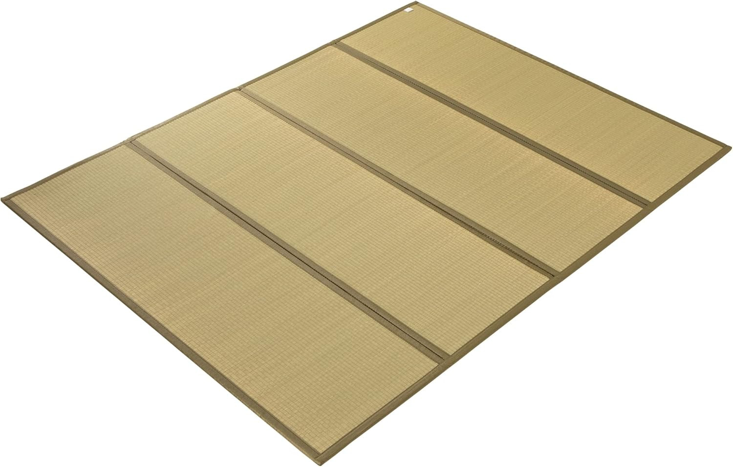 Japanese Foldable Tatami Mat Mattress – Rush Grass (Full 55″x78″)