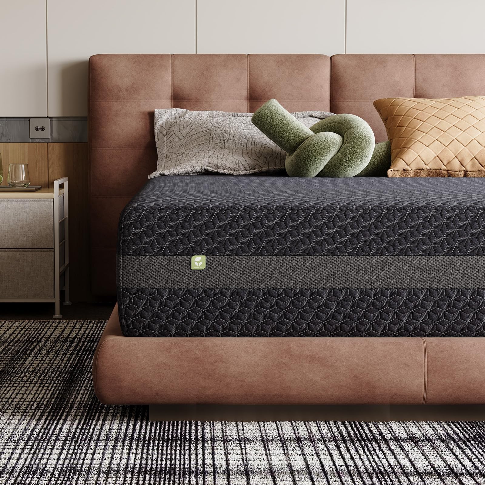 Twin Mattress 10 Inch, Twin Memory Foam Mattress for Balanced Comfort & Conto…