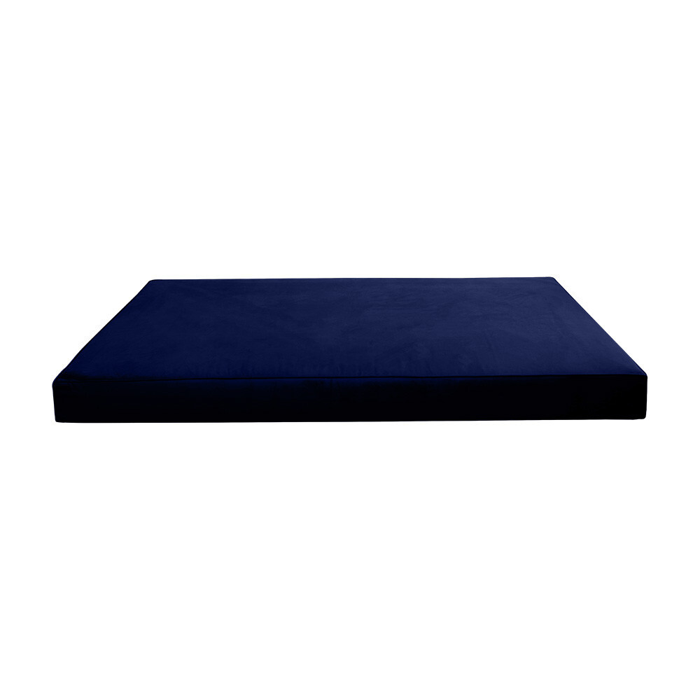 Same Pipe 8″ Twin-XL 80x39x8 Velvet Indoor Daybed Mattress |COVER ONLY|-AD373