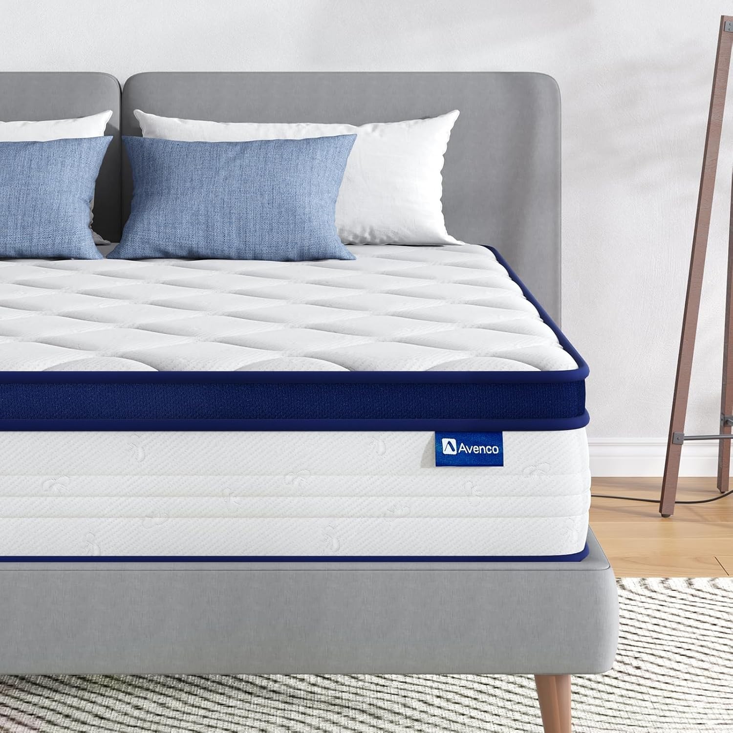 6″Twin Mattress Foam & Spring Hybrid Mattresses in a Box Medium Soft Mattresses