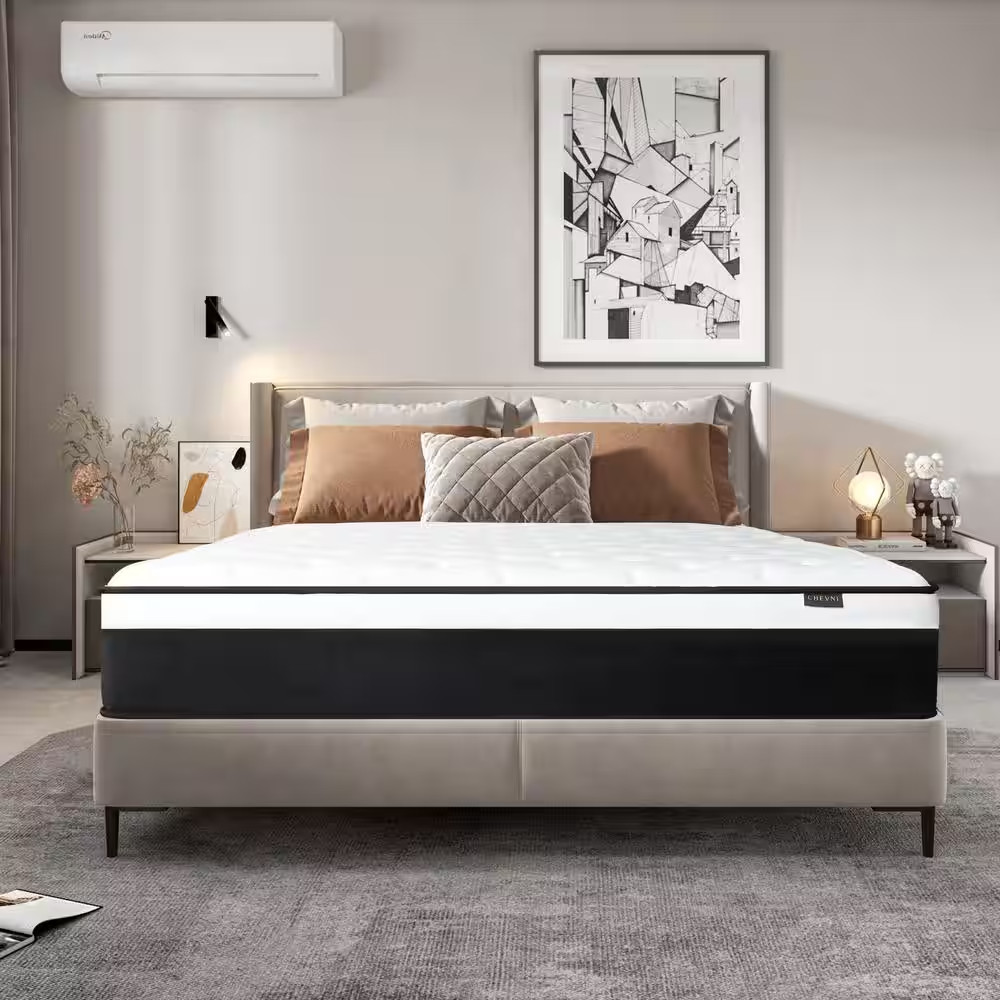 Luxury Queen Medium Memory Foam 12 In. Bed-In-A-Box Mattress