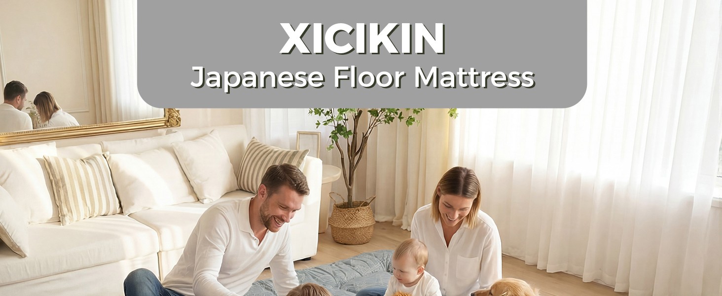 2.5″ Japanese Floor Mattr, Foldable Floor Mattr with