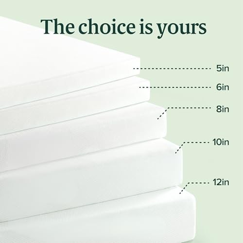 Full Memory Foam Mattress with Green Tea Infusion for Comfort and Freshness