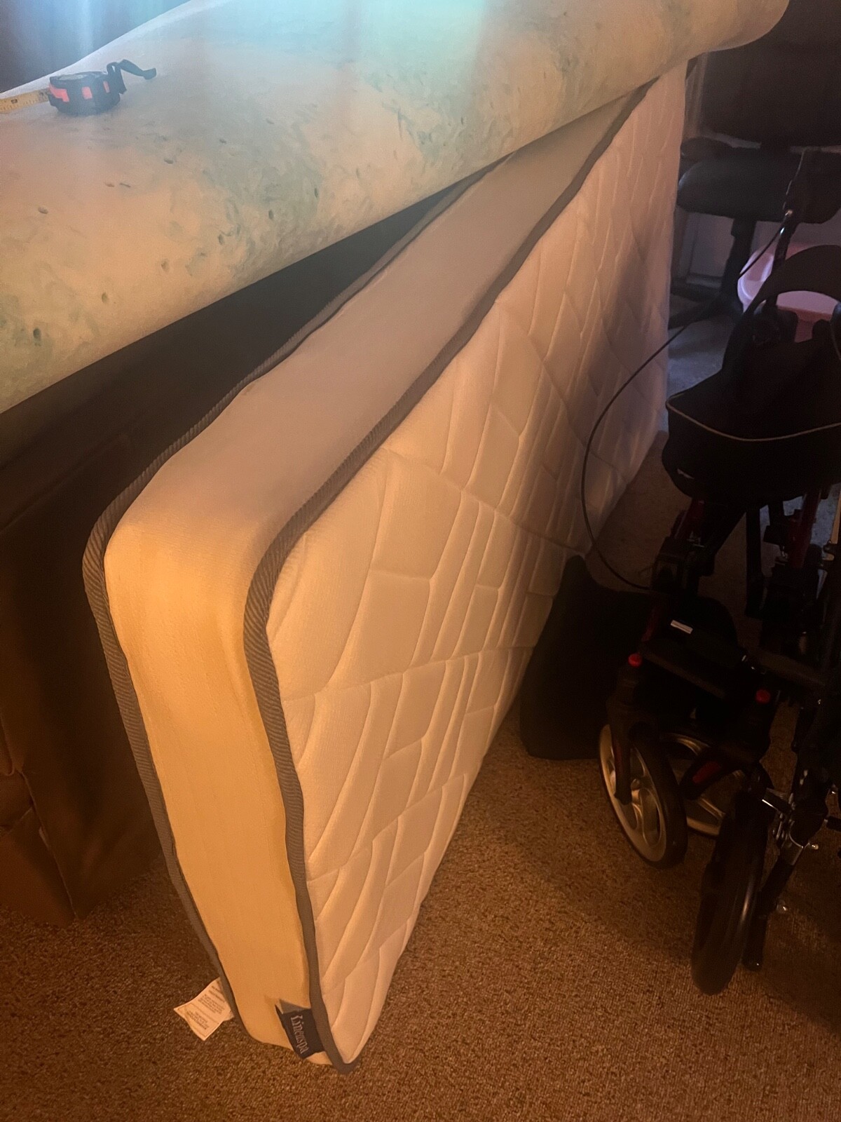 mattress, innerspring , great for guest pull out.