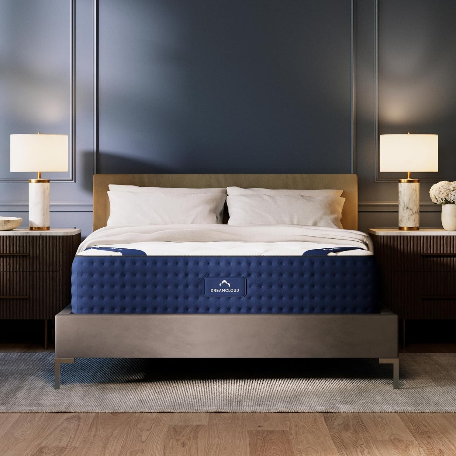 DreamCloud Premier 12″ Full Mattress Luxury Hybrid Memory Foam