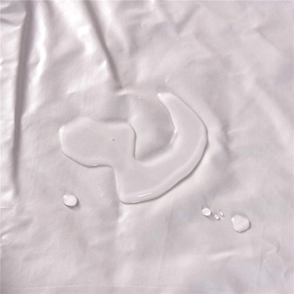 Holawakaka Queen Waterproof Mattress Encasement Protector Black Queen,