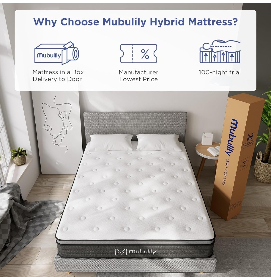 Mubulily Fullsize Mattress