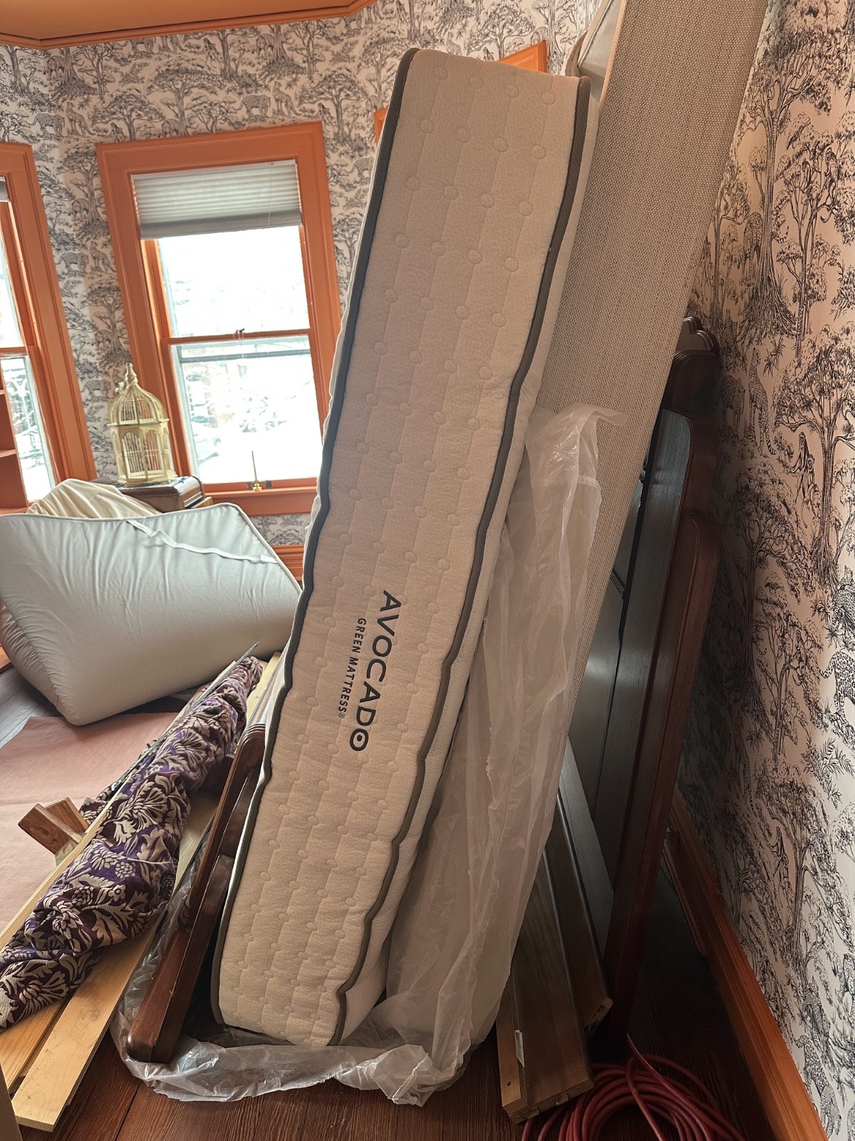 Avocado Green organic mattress king size medium firmness