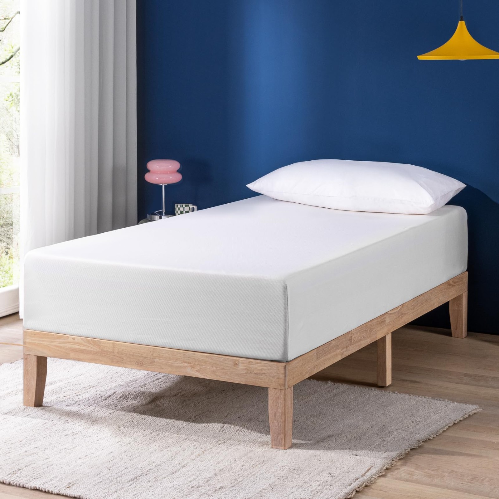 12″ Memory Foam Mattress – Medium Firm, Cooling Gel, Safe Foams, Twin Size, Boxe